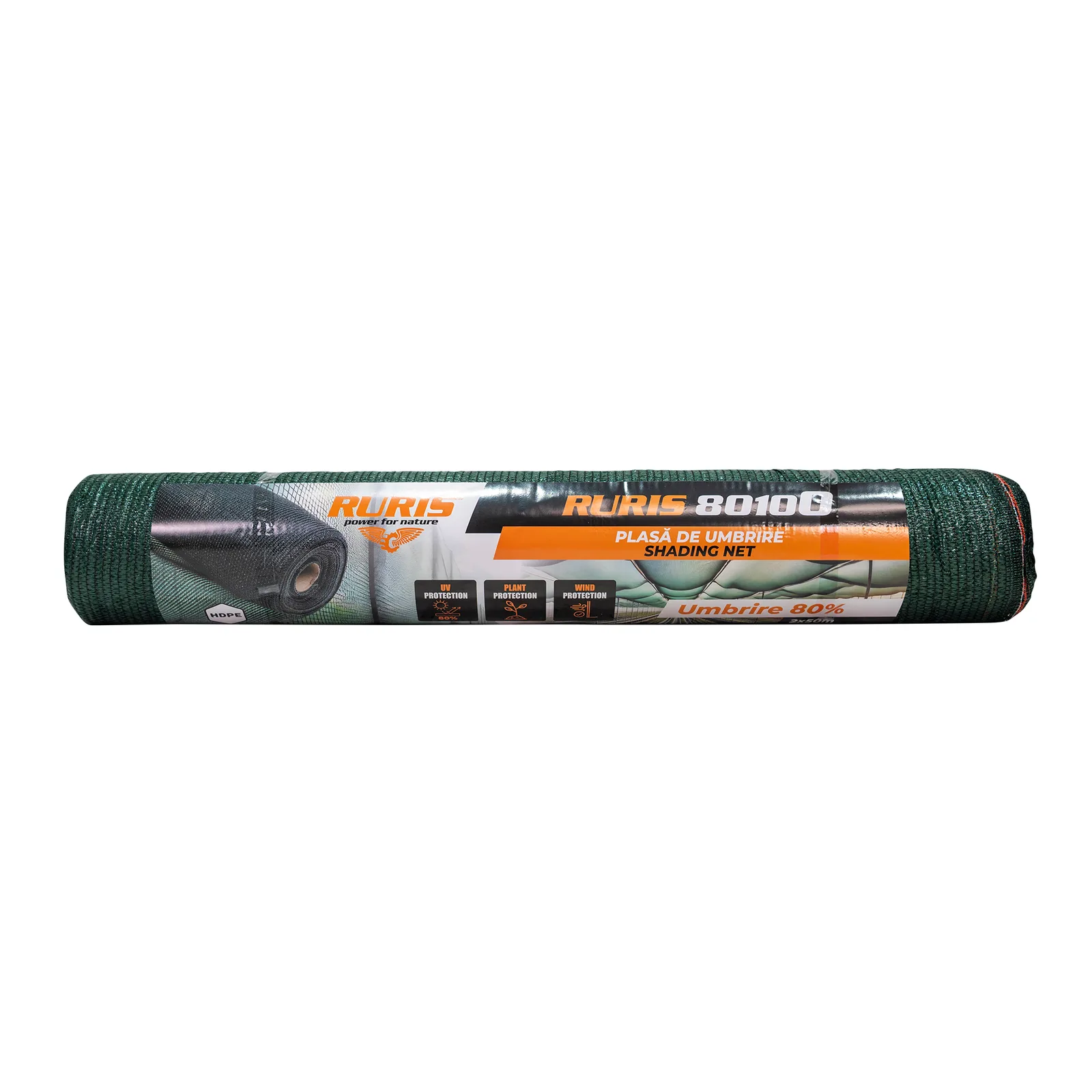 Plasa de umbrire RURIS 80100