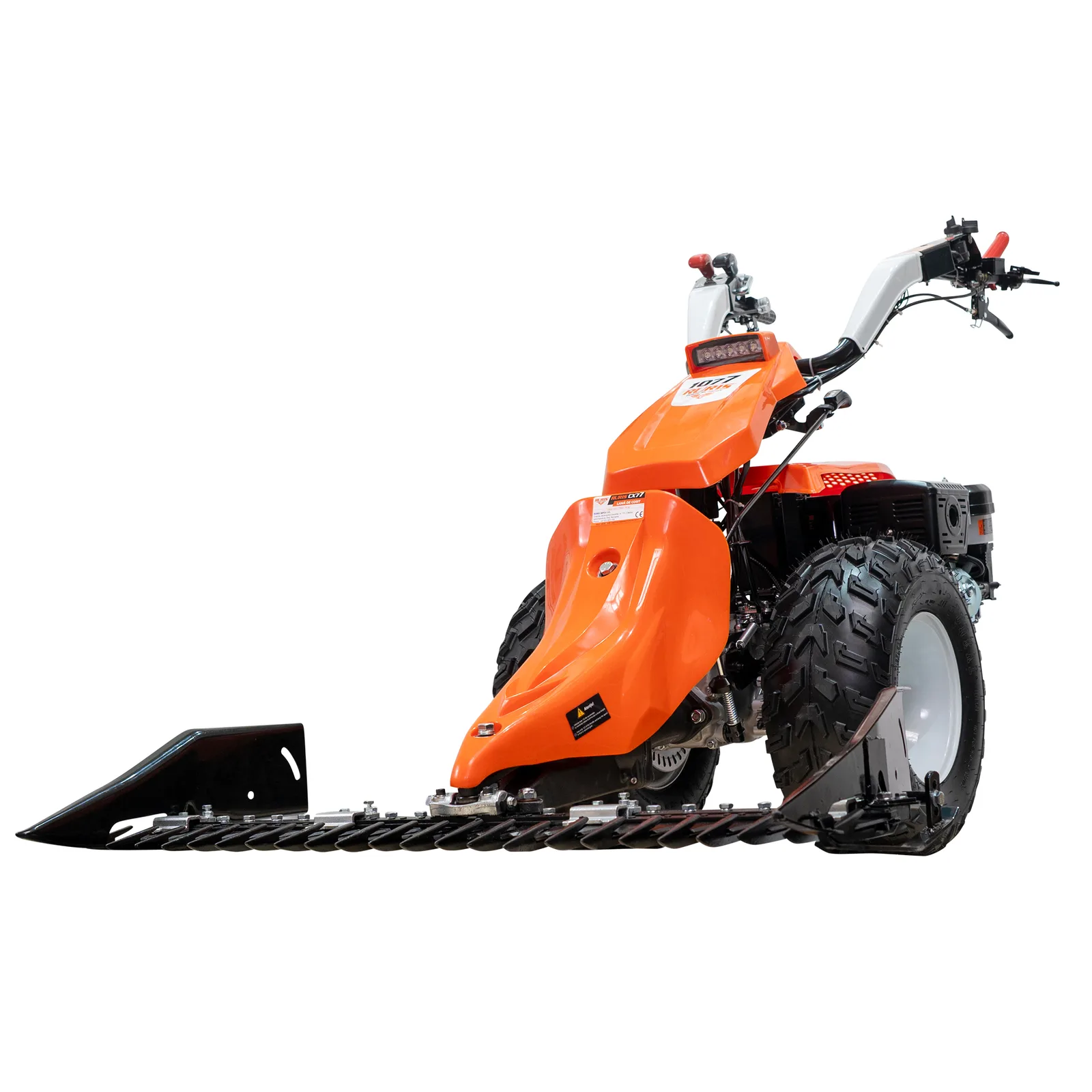 Motocultivator RURIS 1077CSP + lama de cosit CX77 + freza de sapat SX77 + plug PX77
